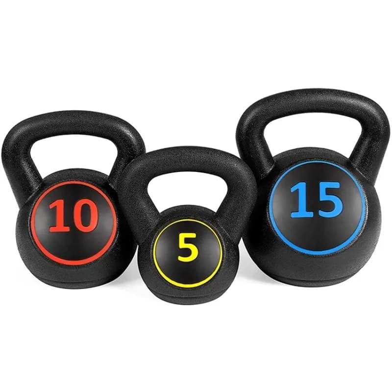 New Style Concrete Adjustable 30 Lb Waterfalls Set With 30 Lb Kettlebell Weight Lift Sport Support