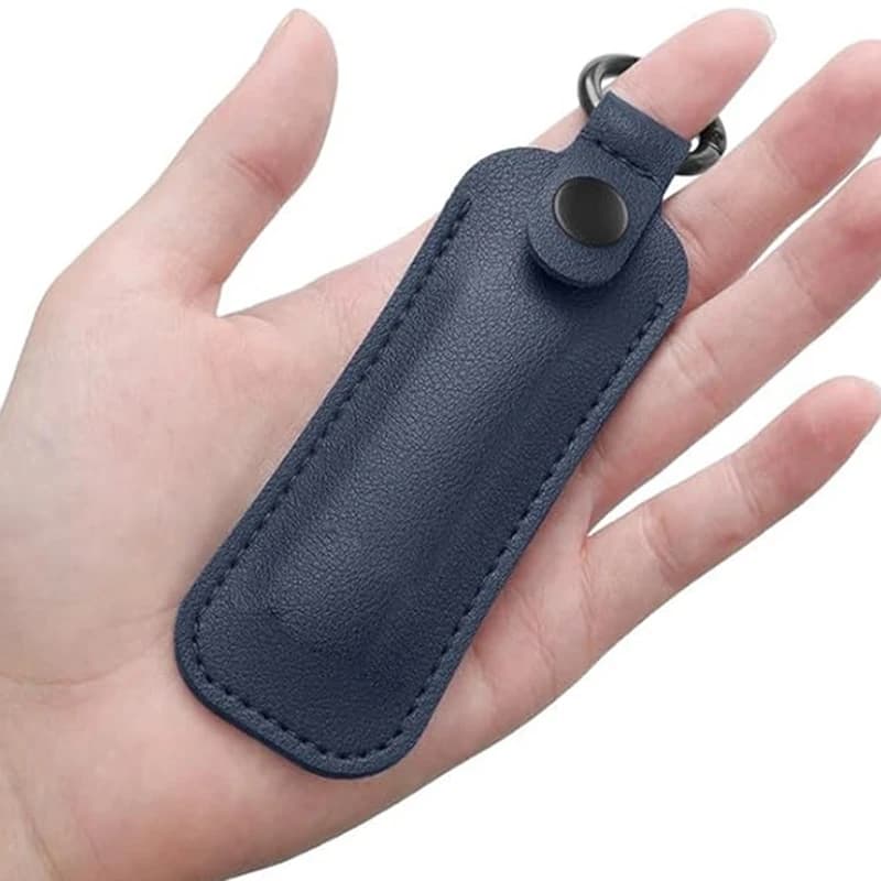 SU 1 pz. Custodia Protettiva Universale in Pelle per Chiavetta USB, Mini U-Disk, Cavo Dati, Portaoggetti, Portachiavi U-Shield