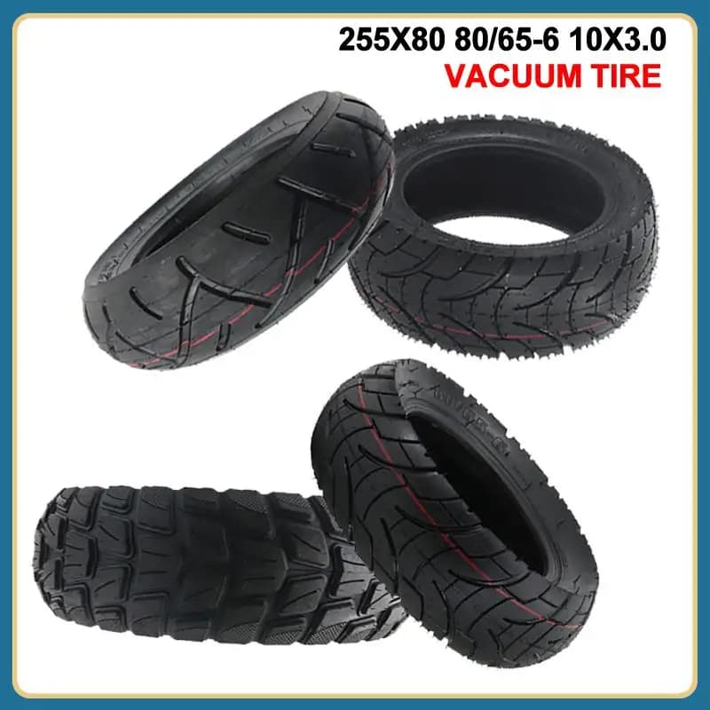Electric Scooter Tire 80/65-6 255x80 10X3.0Tyre for Inokim Oxo Kugoo M4 G1 Dualtron VICTOR EAGLE Speedway 4 Zero 10X Bike Part