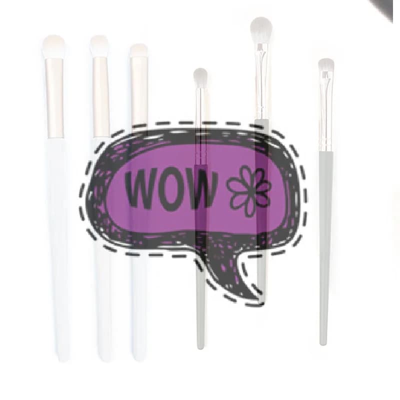 Professional Set of 3 Makeup Brushes, Soft and Soft, for Fondotinta, Ombretto, Corrector, Blush and Blush, Beauty Tool for Women
