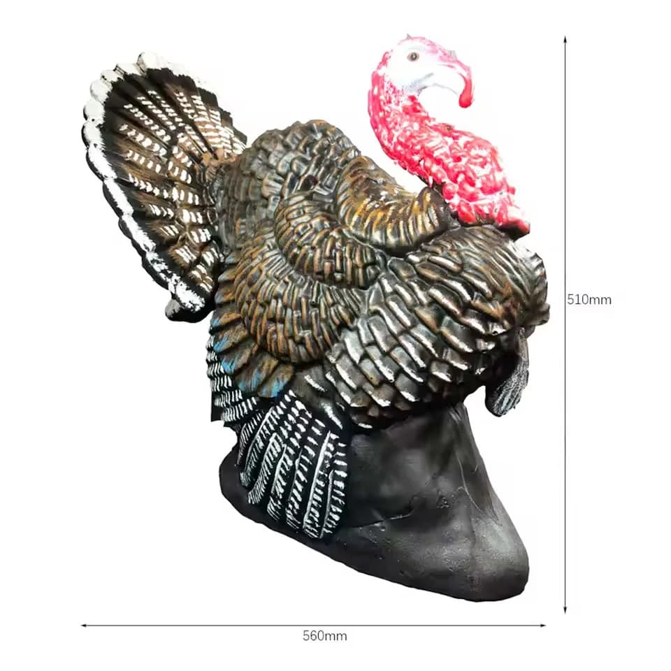 Archery 3D Turkey Target Arrow Targets Animal Shooting Practice Bow and Arrow Shooting Hunting Target Accessories