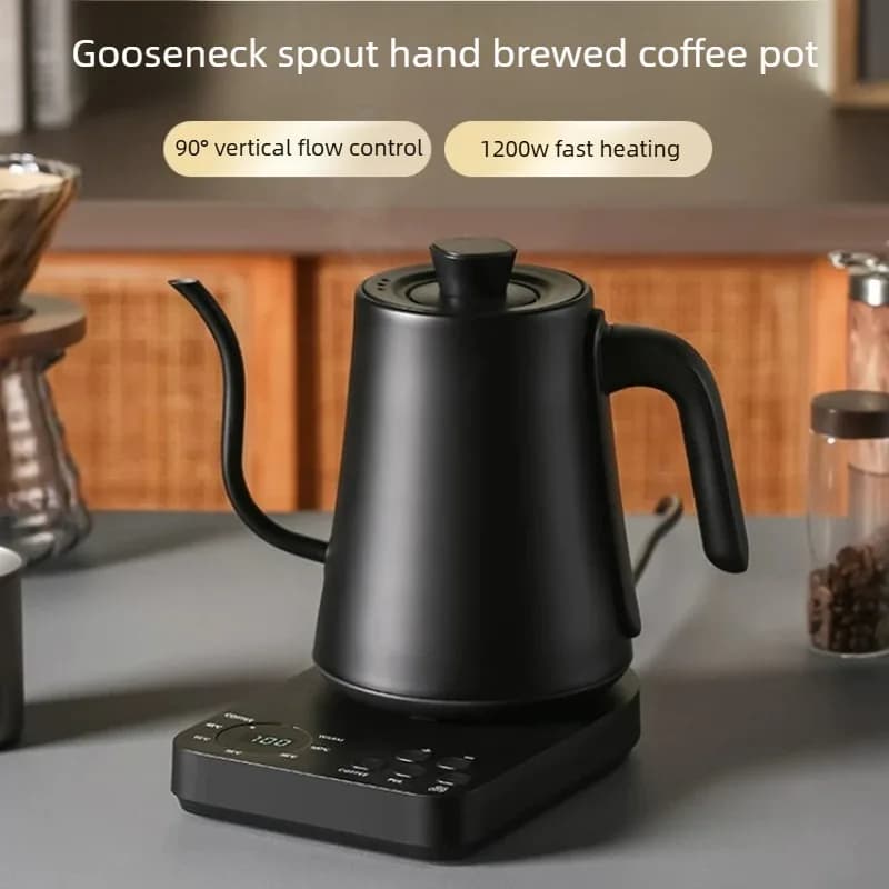 Electric Gooseneck Coffee Kettle Pour Over Electric Coffee Pot with Temperature Keeping 110V 220V Thin Spout Hot Water Kettle