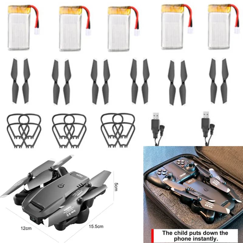 3.7V 1000mAh Batteria Per 4DRC V23 RC Drone Pezzi di Ricambio V23 RC Drone Accessori V23 Dron Batteria V23 Evitamento Ostacoli Drone
