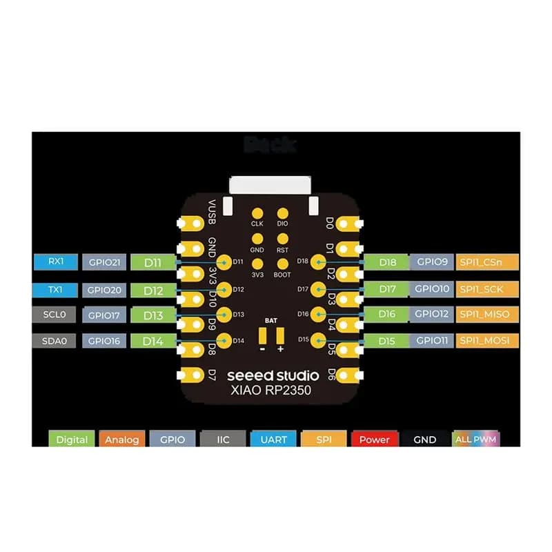 24-Hour Delivery For Raspberry Pi Pico 2 XIAO RP2350 Cortex-M33 And Hazard3 RISC-V RAM For Seeed Studio Low Power Developmen