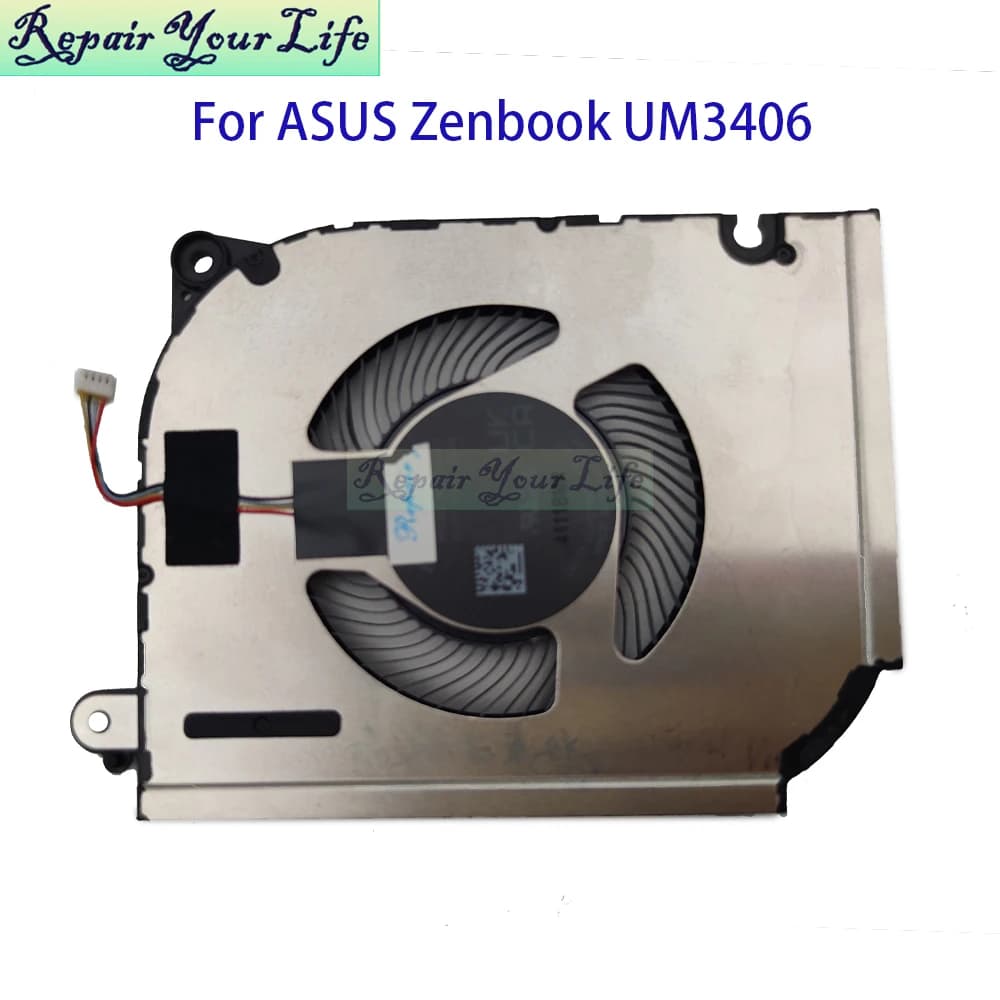 UM3406 Ventola di raffreddamento della CPU per Asus Zenbook 14 OLED UM3406HA UM3406KA Ventole del radiatore di raffreddamento del notebook 13NB1270T01011 ND85C57-23J06