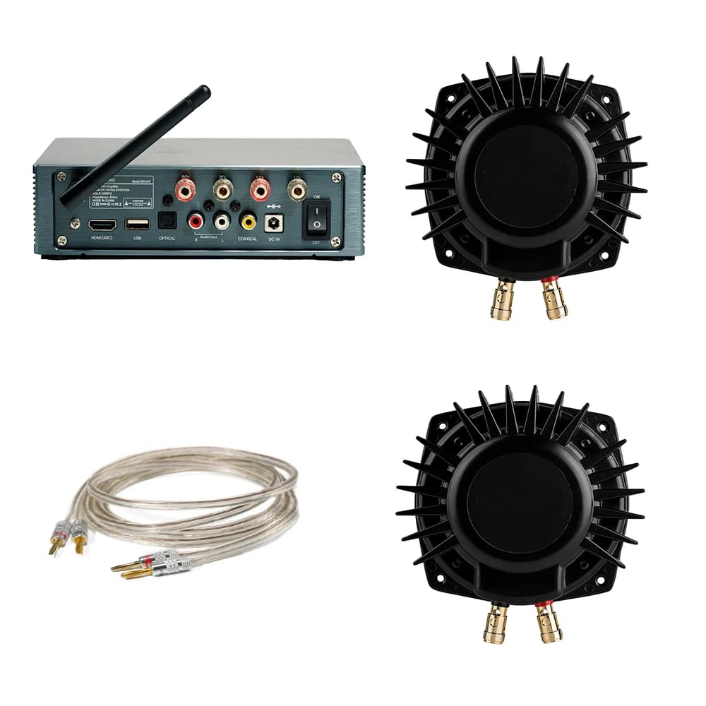 Bass Shaker con amplificatore per sedia da gioco Home Theater Simulatore di gioco VR Kit shaker per bassi alti