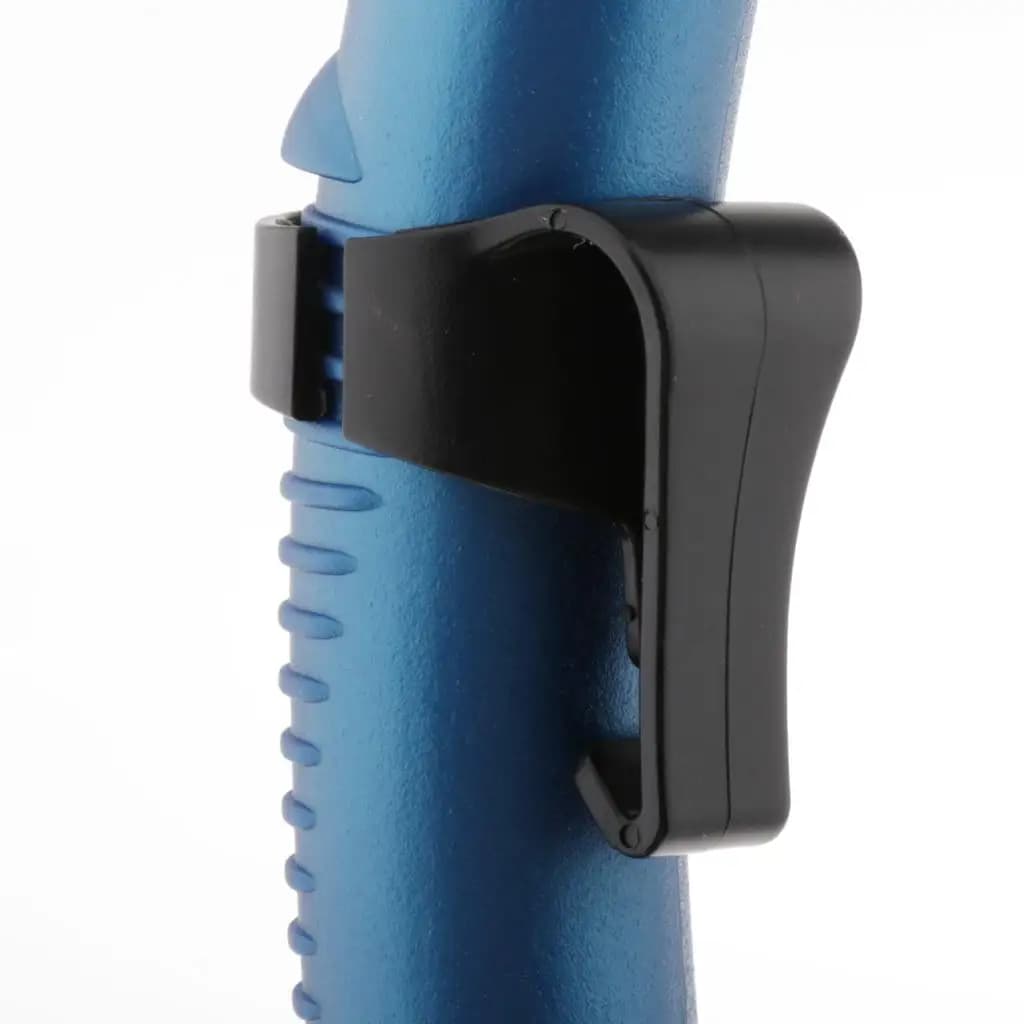 Front Swimming Snorkel Adult Breathing Tube Soft Silicone Mouthpiece with Clip for Swim Training