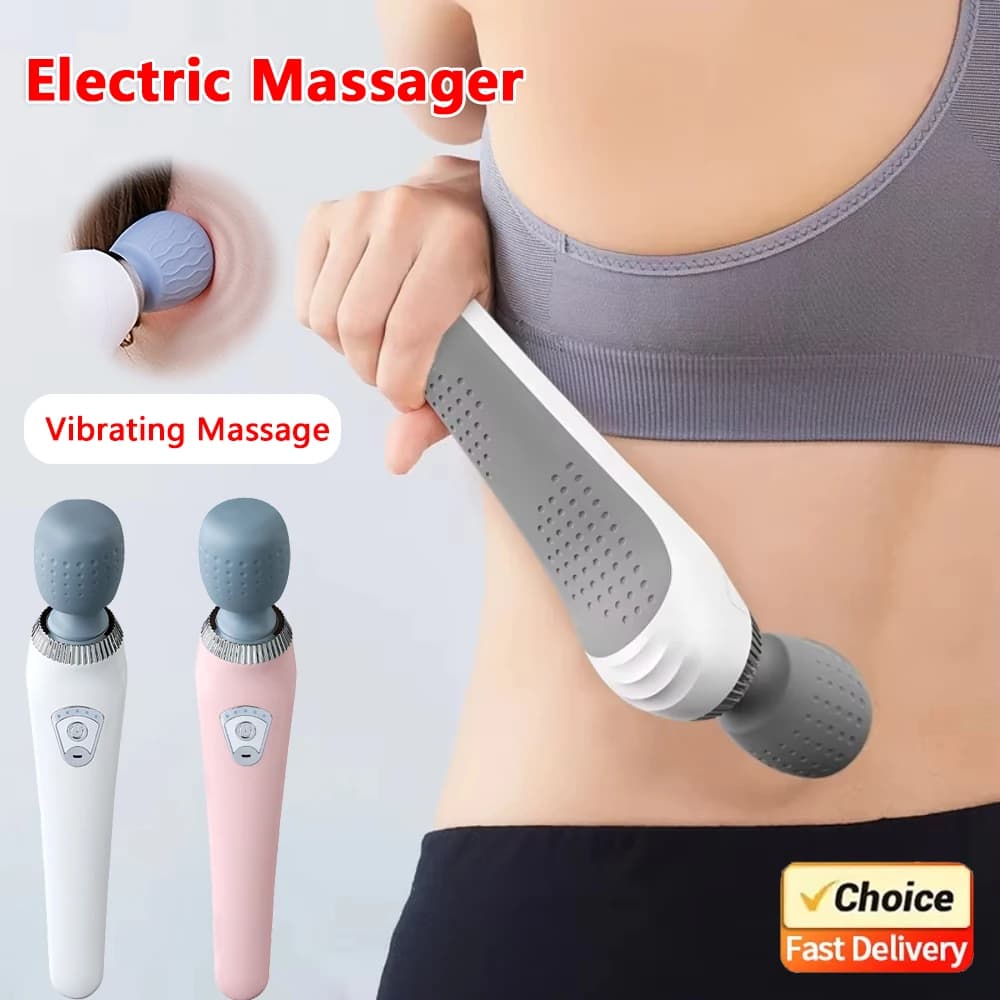 Portable USB Rechargeable Portable Massage Gun for the whole body for neck, back legs, waist, muscle pain relief tool