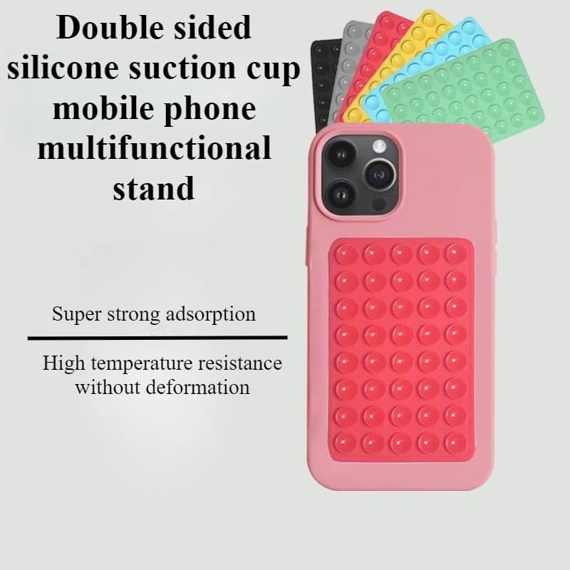 Car portable and mobile phone holder For Phone Fixture For Fixed Pad Double Side Silicone Suction Pad Backed Adhesive Sucker Pad