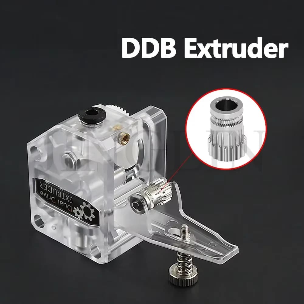 Twotrees 3D Printer Parts MK8 CR10 Clone Dual Drive Gear Extruder Update Bowden Direct Extruder Flexible Filament 1,75 mm