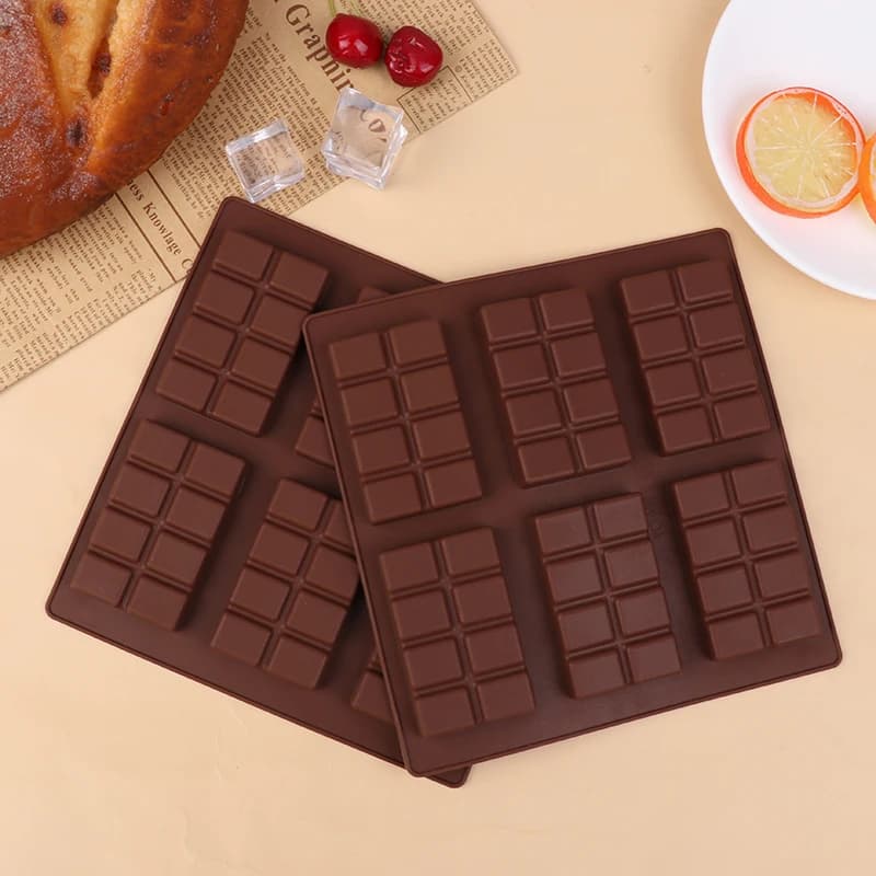 Nuovo Stampo in Silicone Rettangolare per Cioccolato, Caramelle, Barrette Proteiche, Cera Profumata, Snack, Utensili da Cucina per Pasticceria
