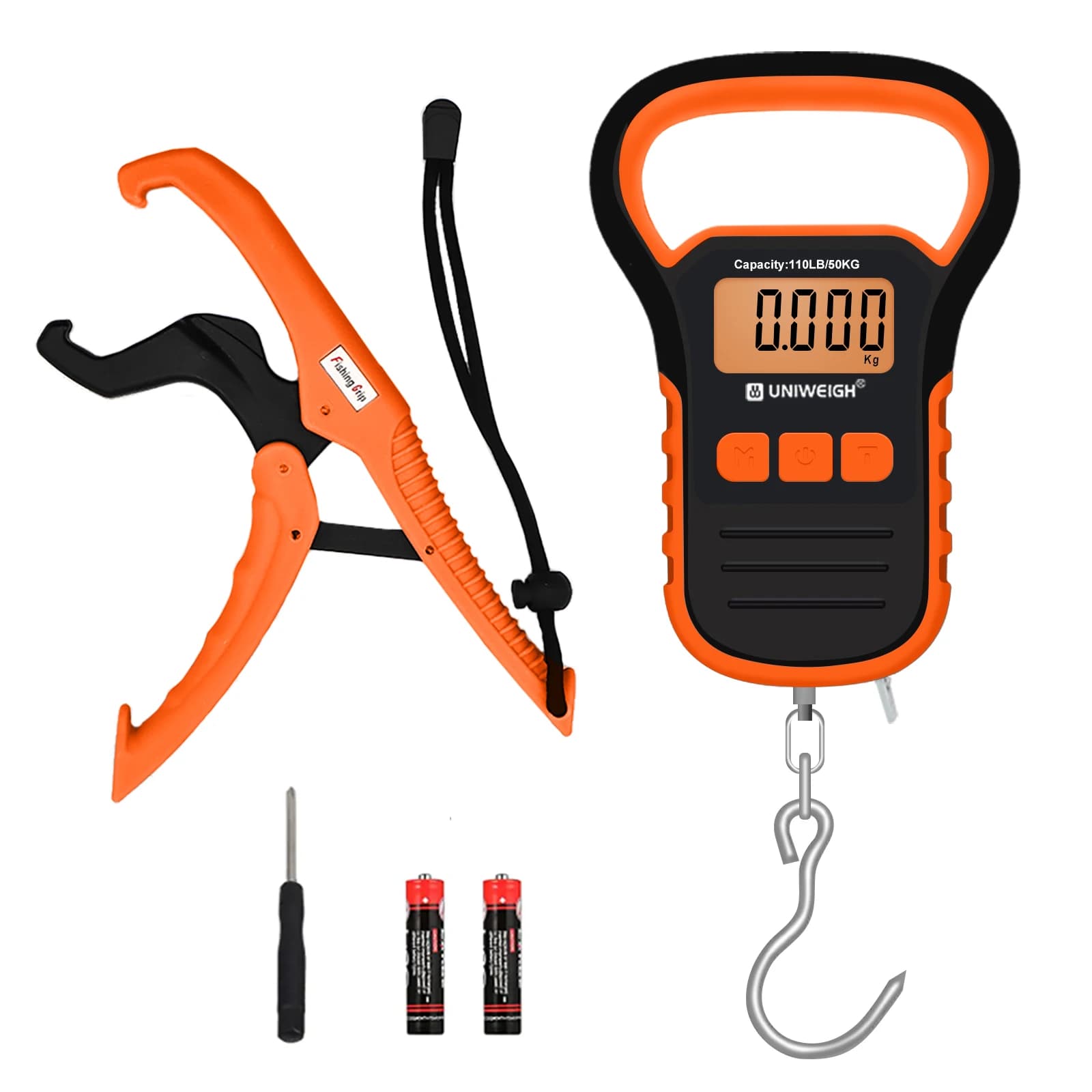 Mini Bilancia Digitale per Bagagli 50kg LCD Portatile Bilancia Elettronica per Bagaglio a Mano, Attrezzi da Pesca