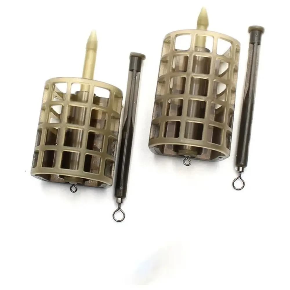 1pc alimentatore affondante leggero molto adatto per la pesca alla frittura attrezzatura da pesca robusta e durevole essere facile da usare gabbia per esche
