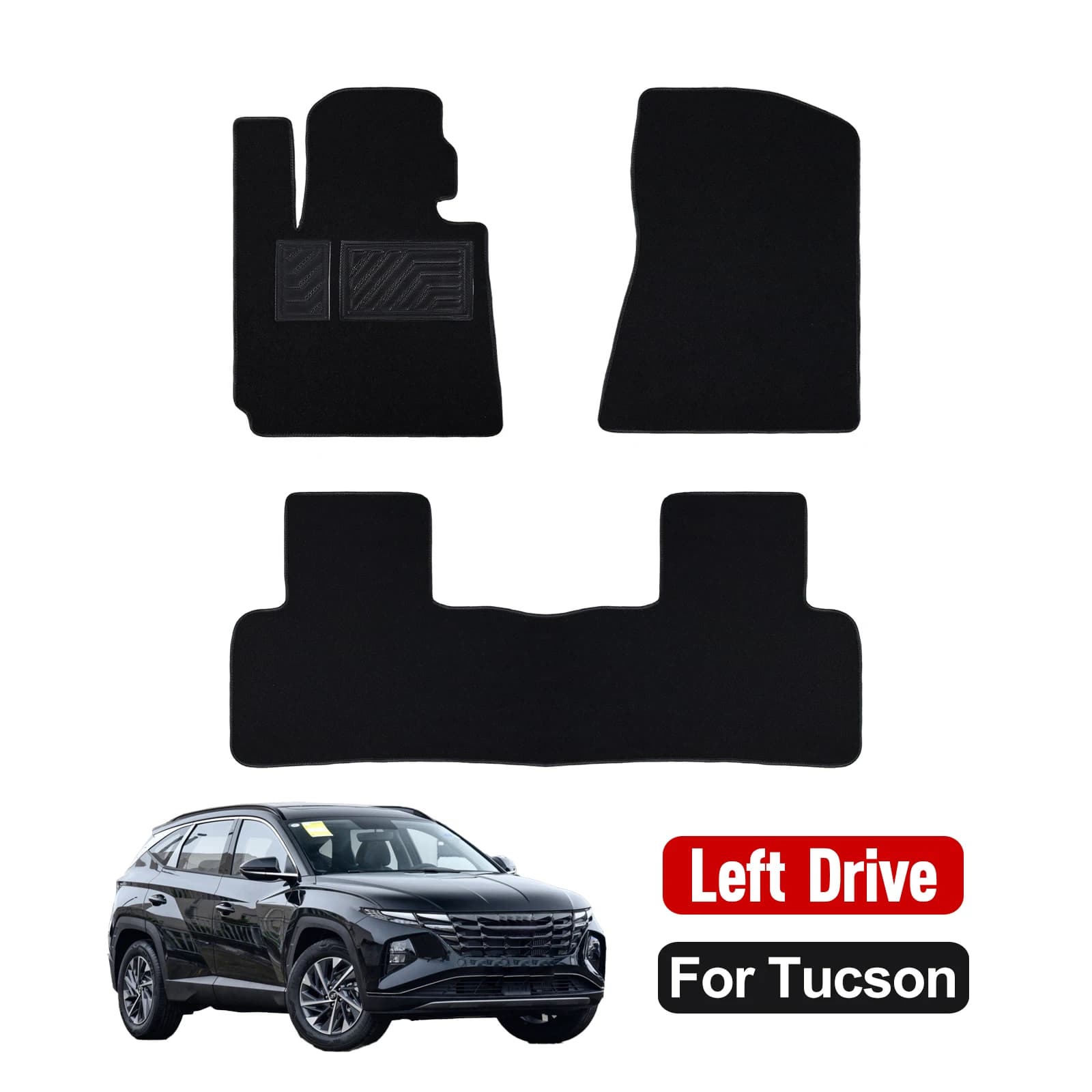 Custom Car Mat for Hyundai Tucson 2022 2023 2024 Waterproof Car Mat Floor Covers Car Accessories