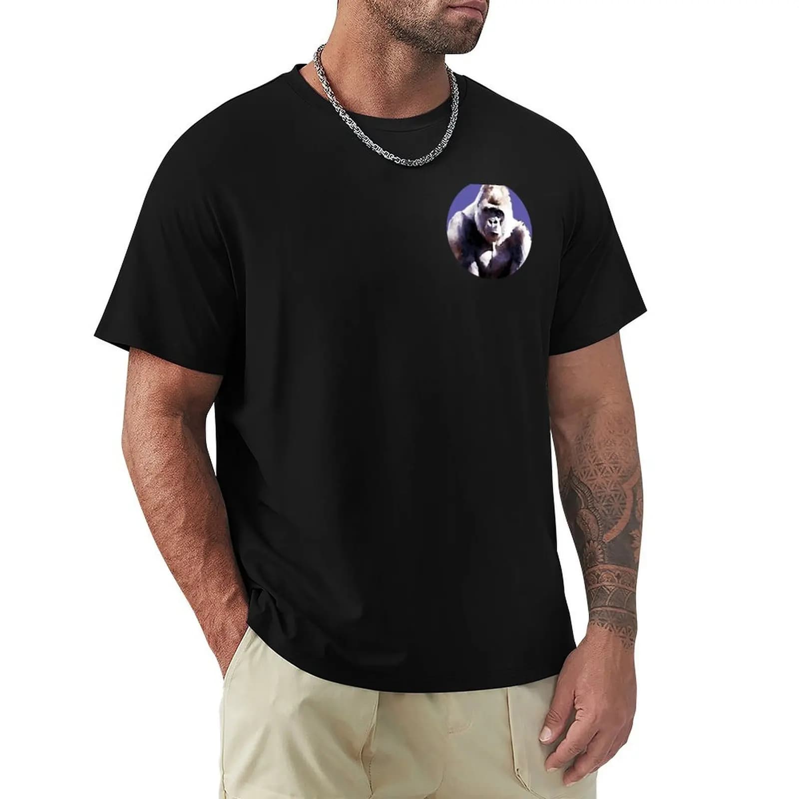T-shirt Silverback Physical Culture T-shirt basic tinta unita per tutte le stagioni