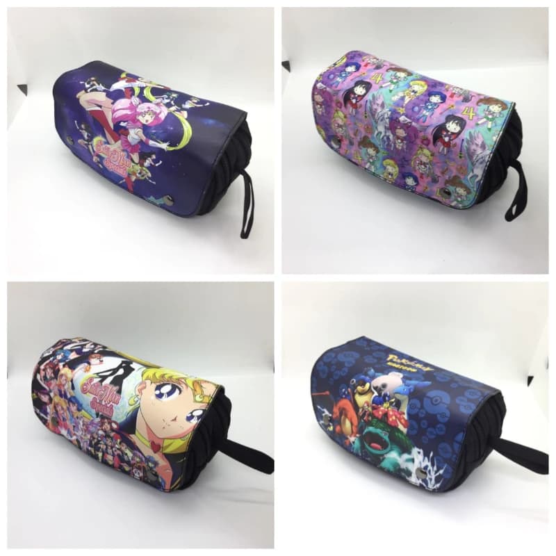Sailor Moon Anime Periferico Tsukino Usagi Astuccio con cerniera Astuccio per cosmetici Portafoglio Kawaii Girl Materiale scolastico Accessori Regalo