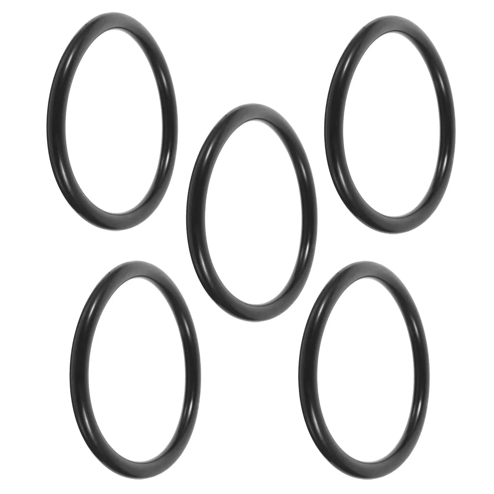 5Pcs Elastic Rubber Cushion O-Ring for Tibetan Singing Buddha Meditation Sound Bowl Protective Mat O-Rings for Singing Bowl