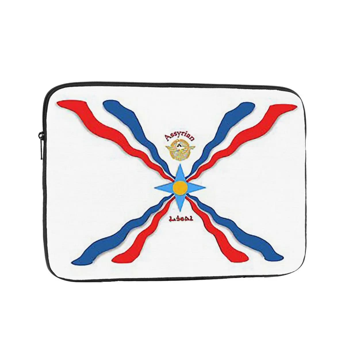Custodia protettiva per laptop con bandiera assynio Suryoyo di lusso 10 12 13 15 17 pollici Borsa per notebook Custodia antiurto per tablet