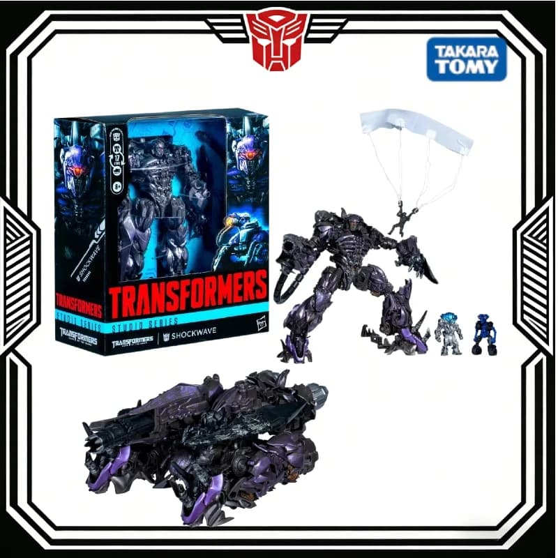 Disponibile - Hasbro Studio Series SS56 L Class Shockwave Action Figure - Ristampa del Robot Trasformabile Anime Cartoon (Garage Kit)