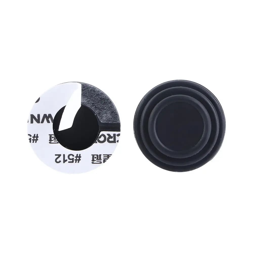 Protezione Isolante Acustica per Porte, Cuscinetto in Silicone, Guarnizione Antiurto, Adesivi Assorbenti per Porte Auto