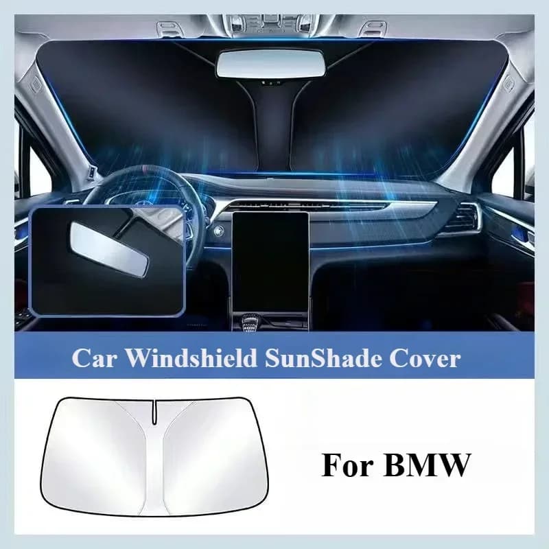 Per BMW parabrezza per auto protezione parasole X5 E53 X3 F83 E46 E39 E38 E60 E63 E61 E64 serie 3 5 7 330i Z3 E85 E86 M5 325i