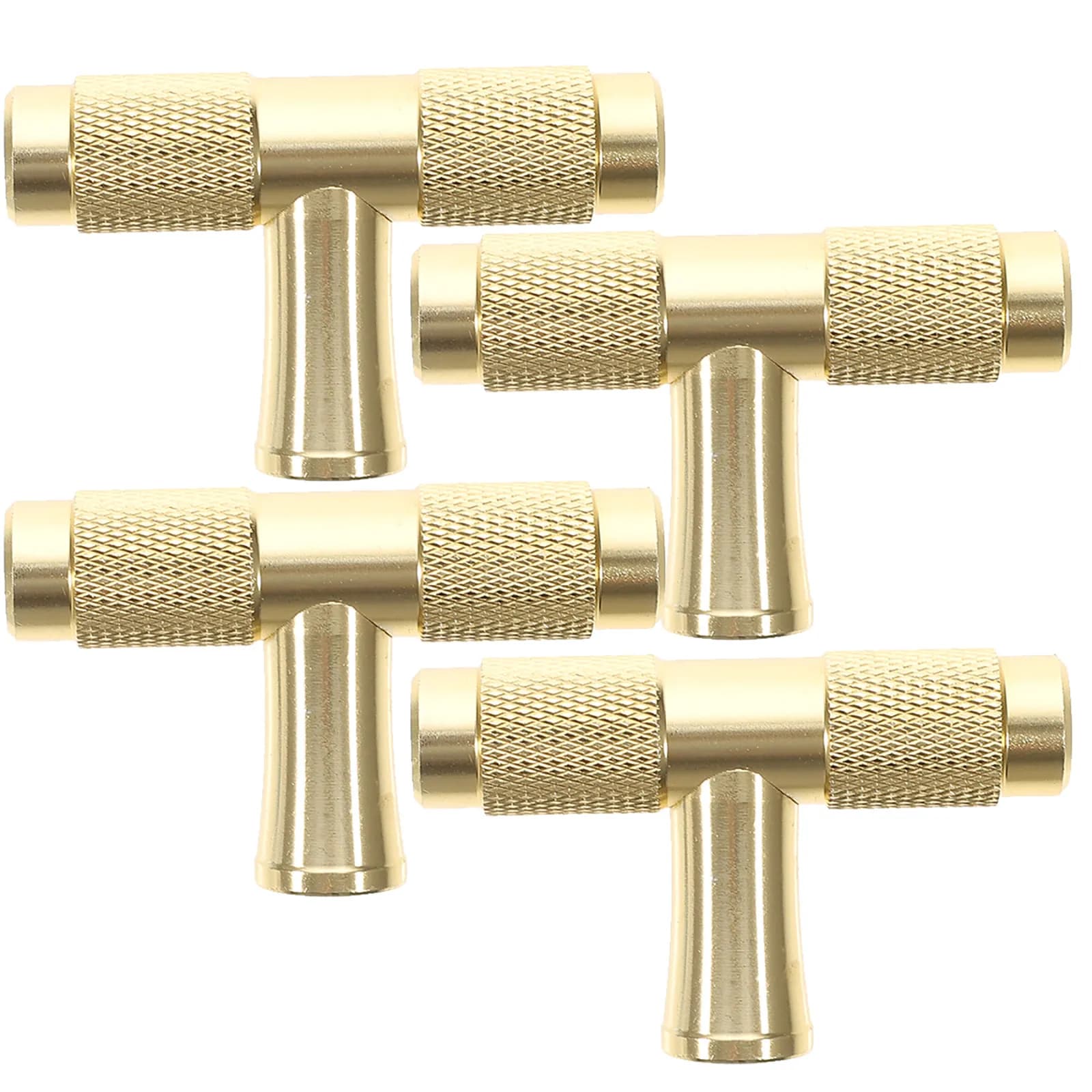 Maniglie per cassetti in lega di alluminio con texture smerigliata, 4 pezzi, maniglie per armadietti antiscivolo per accessori di ricambio per mobili
