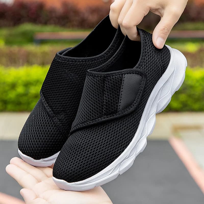 Men's Fashion Inch Reversion Adjusting Men's Shoes For Soft and Comfortable Diabetes
