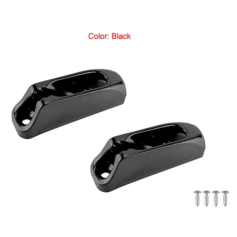 2 pezzi barca marmellata tacchetta corda autobloccante nylon nero tacchetta talpa tenditore cavo runner canoa kayak surf accessori marini