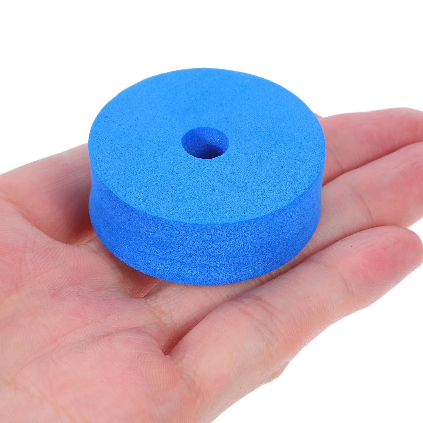 Kit di 12 Pad in Feltro Blu Lago per Piatti da Batteria, Ricambio per Riparazione, Set di Rondelle Spesse per Piatti Jazz
