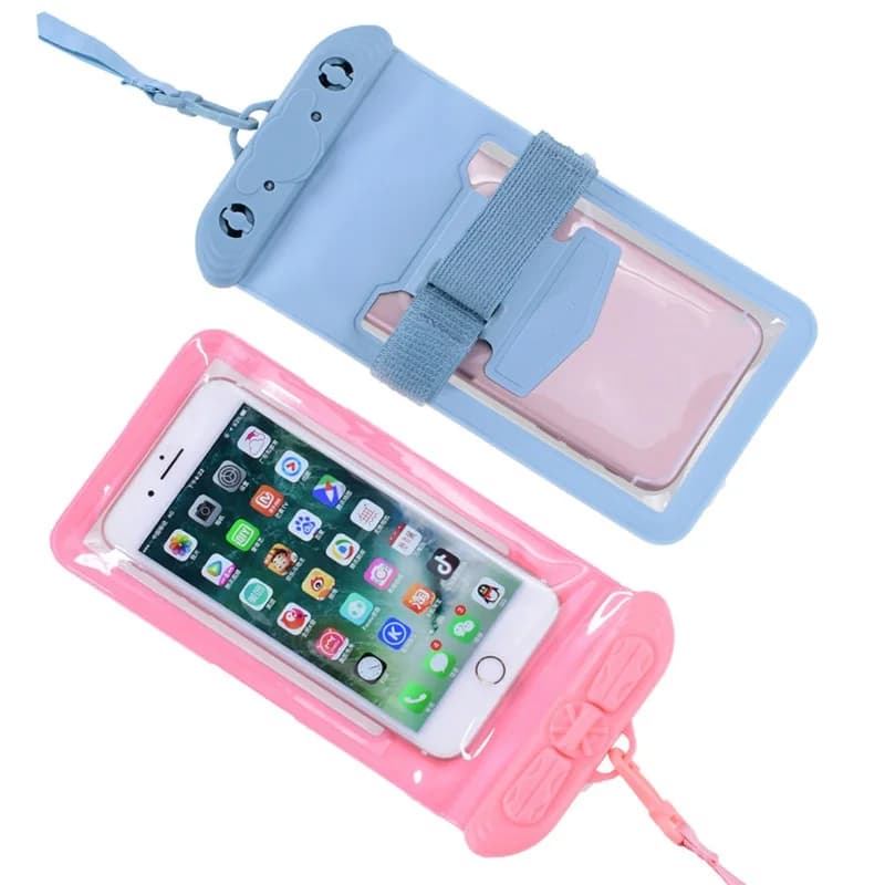 Waterproof Phone Case IPX8, Waterproof Phone Bag, Waterproof Case with Adjustable Strap for Snorkeling