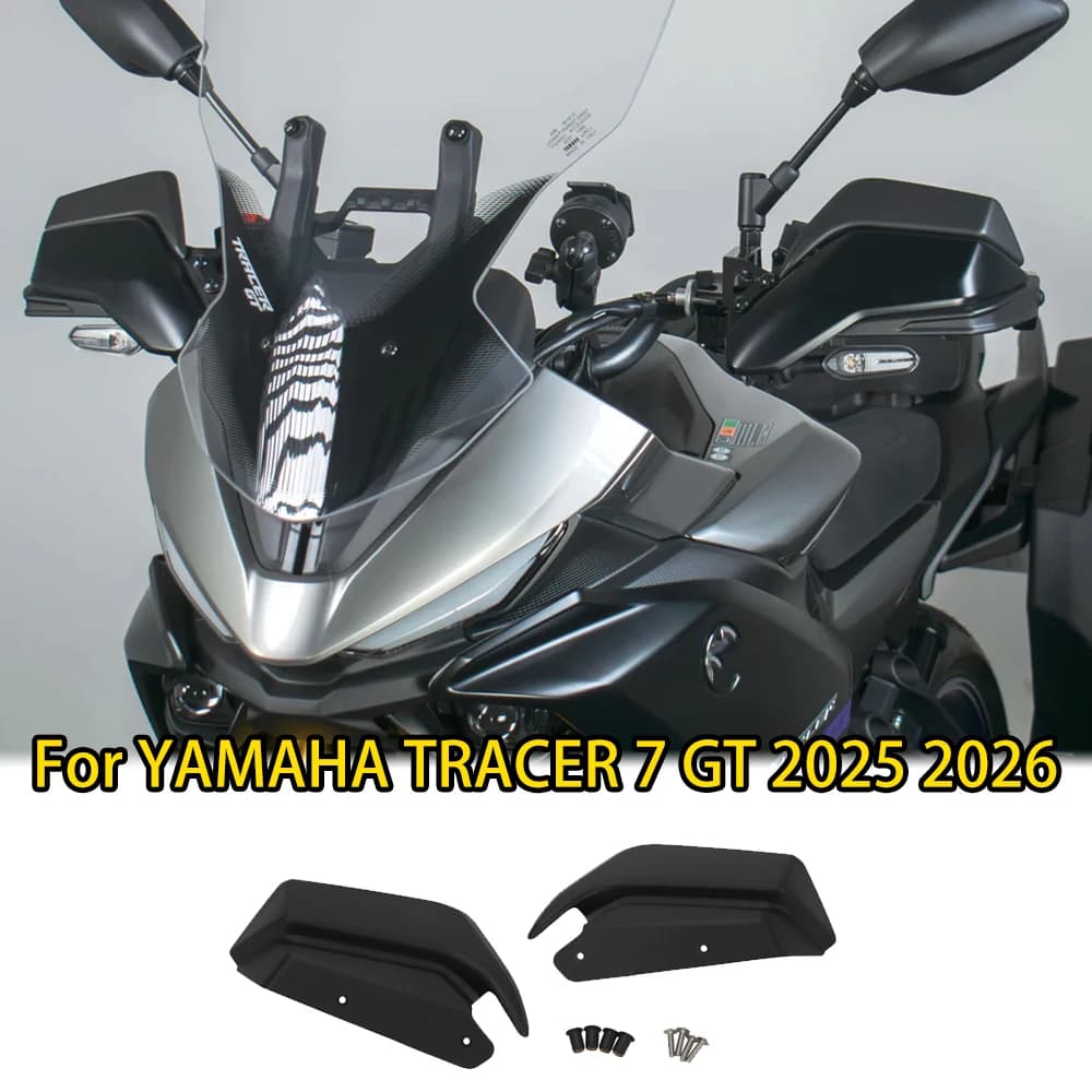 New Motorcycle Handguard Extensions Windshield Hand Shield Protector For Yamaha Tracer 7 7GT 2025-2026