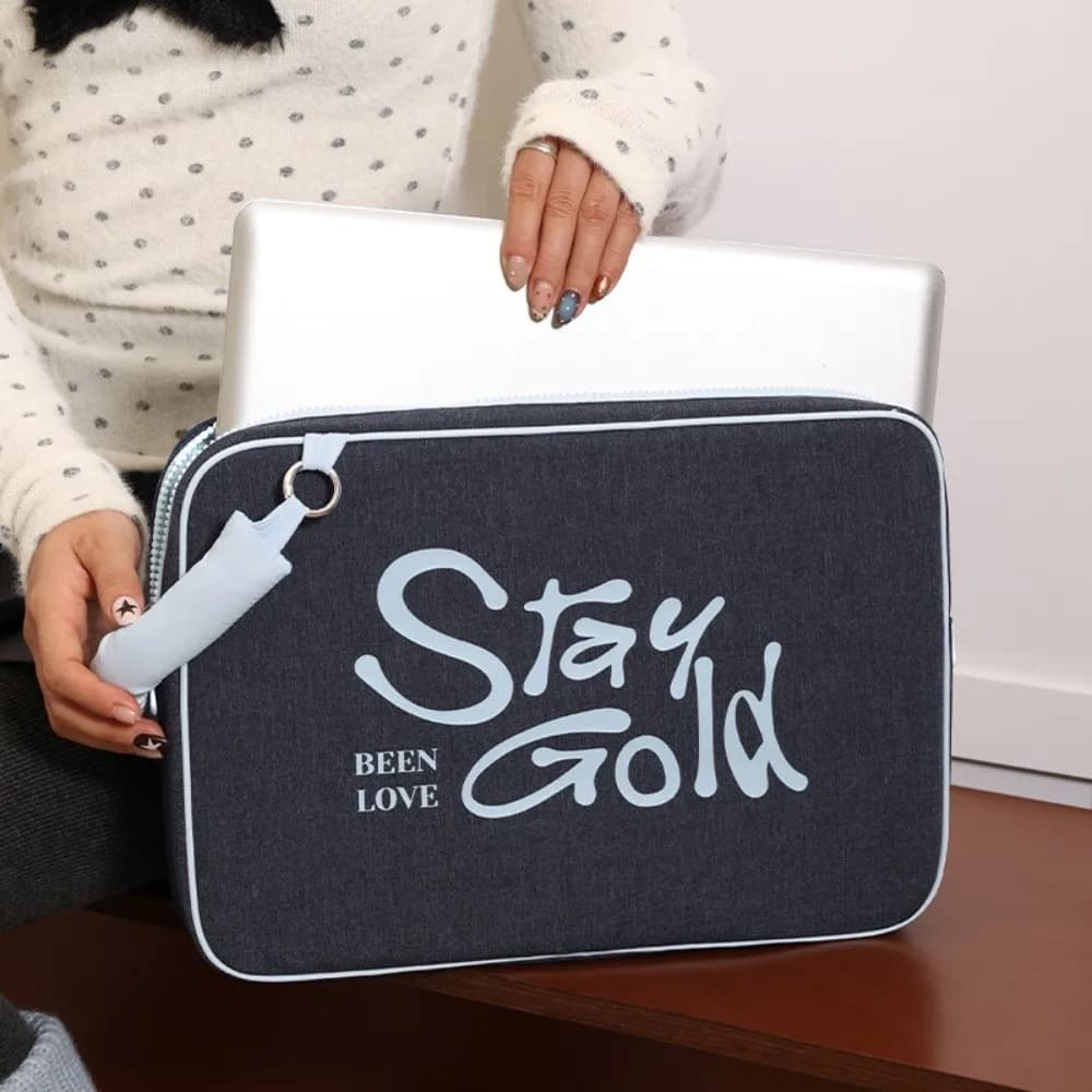 Custodia Protettiva Monospalla per Laptop, Borsa Morbida Portatile per Computer, Leggera e Antiurto, per Notebook