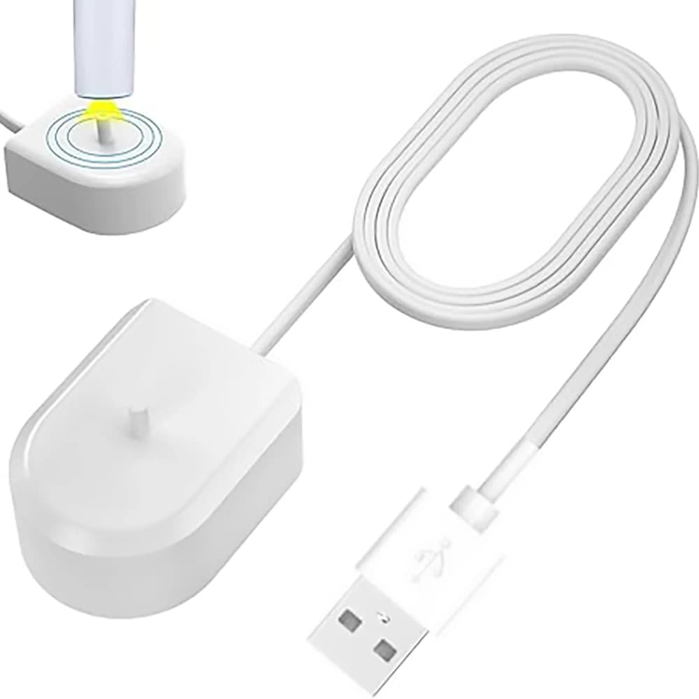 Replacement charger for 1 piece USB electric toothbrush for Philips, for Sonicare series HX3000 / HX6000 / HX8000 / HX9000