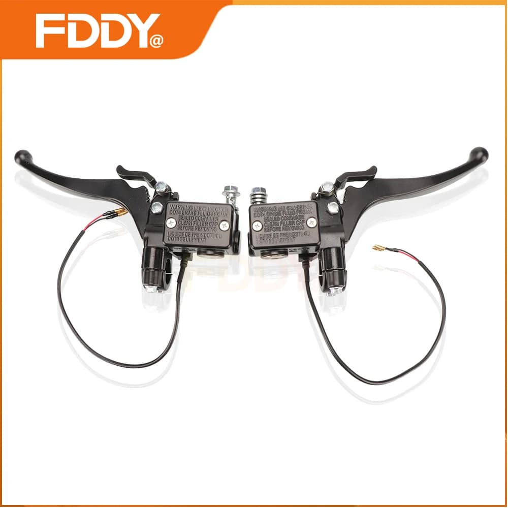 FDDY 1 pz Pompa Freno Anteriore Sinistra/Destra Moto, Leva Idraulica Cilindro Maestro Adatta per ATV Go Kart Quad Dirt Bike Quadriciclo