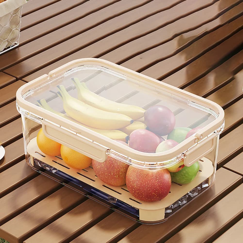 Dryware cabinet Food shelf Food container Ice bag Ingenious design Kitchen box Low temperature note