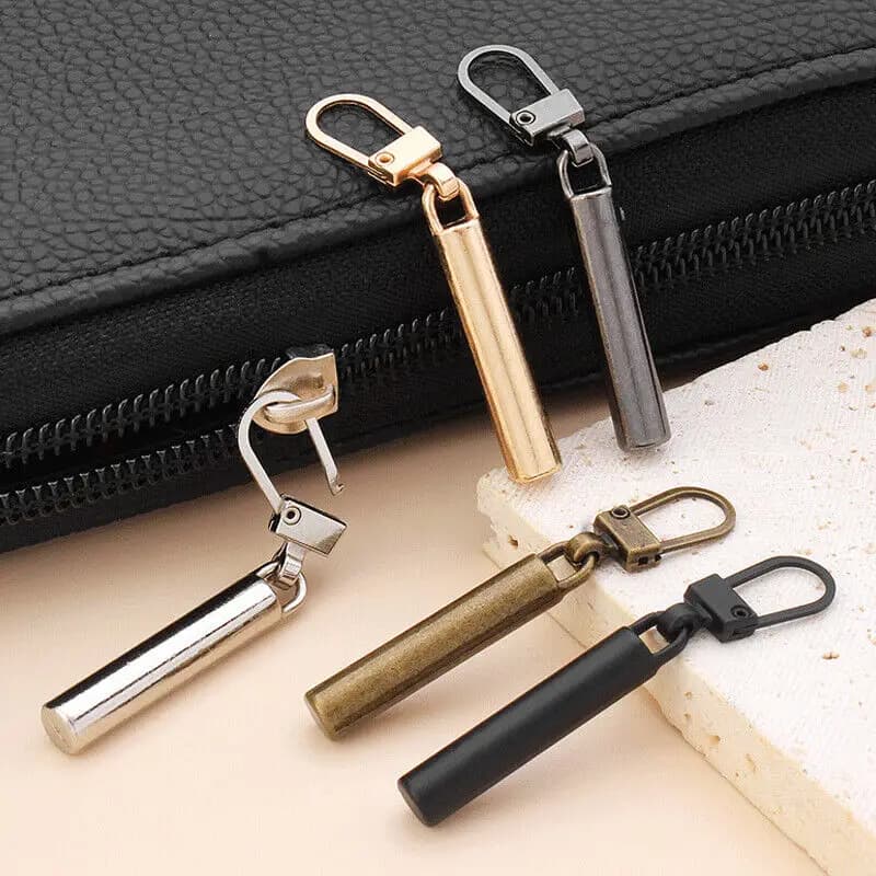 2/10pcs Zipper Slider Estrattore Kit di riparazione cerniera istantanea di ricambio per fibbia rotta Borsa da viaggio Testa con cerniera Cucito fai da te artigianale