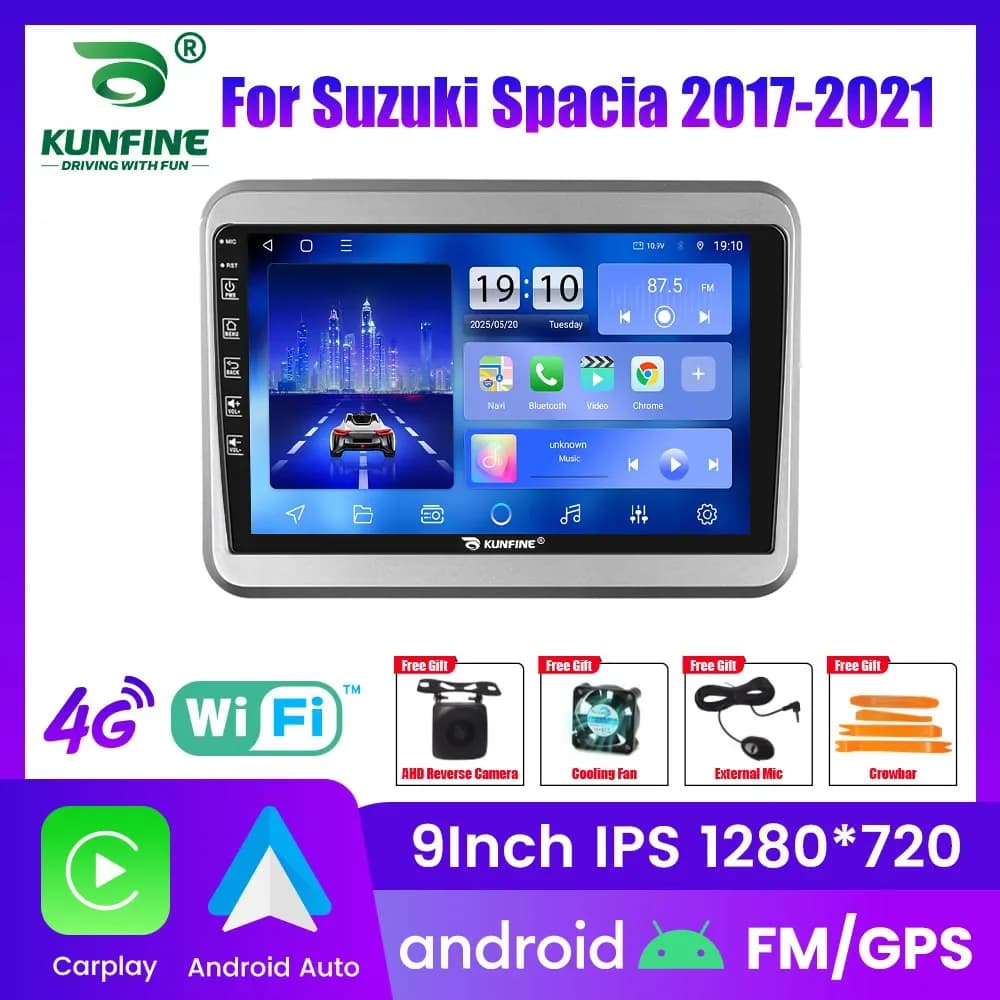 10.33 "2Din Android Autoradio Per Suzuki Spacia Navigazione GPS Lettore Video Multimediale Carplay Android Auto Car Stereo BT FM