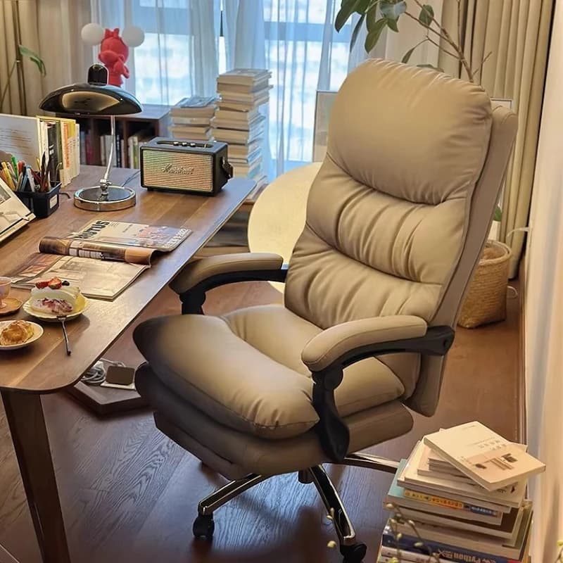 Lussuoso e confortevole supporto per sedia da ufficio Sedie da gioco sedentarie comode ed eleganti Design reclinabile Mobili per ufficio Fotel Biurowy