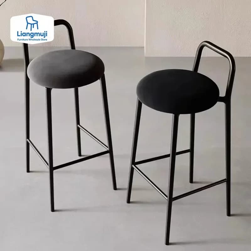 Sedia per manicure Barra regolabile Comode sedie di design Chaise Cucina Sgabello girevole Mobili in metallo Gaming Poltrona Beauty Salon