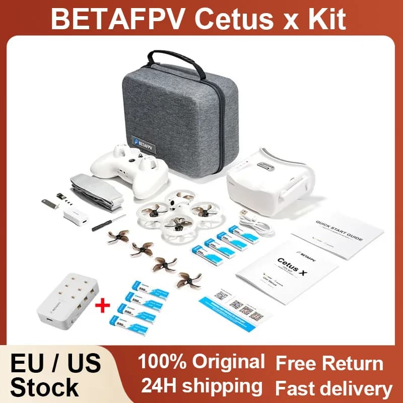 BETAFPV Cetus X FPV Kit Racing Drone 3 Trasmettitore radio VR03 Occhiali FPV C04 RC Quadcopter Mini Drone Giocattoli come regalo
