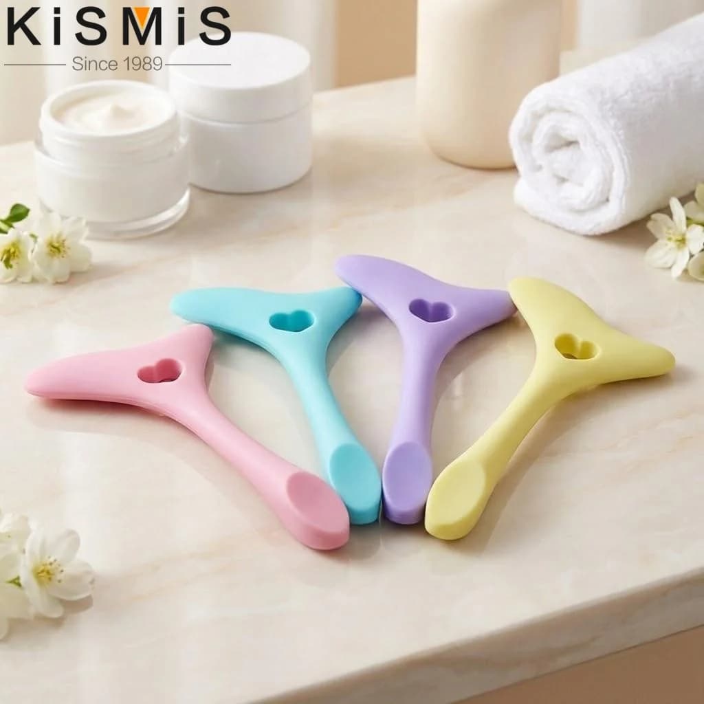 Applicatore in Silicone per Ciglia, Strumento per Trucco, Facile Applicazione di Mascara ed Eyeliner, Stencil Riutilizzabile per Palpebre, Accessorio di Bellezza