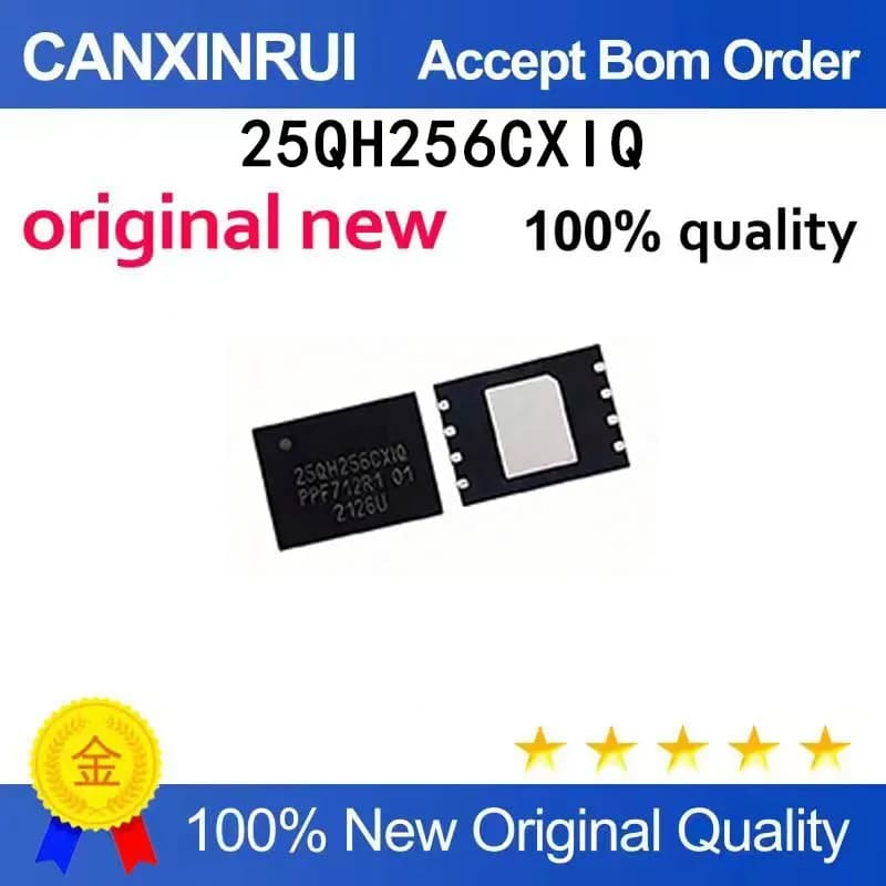 (5-100 PZ) Nuovo chip di memoria flash XM25QH256CXIQ 25QH256CXIQ IC 8 * 6 WSON8