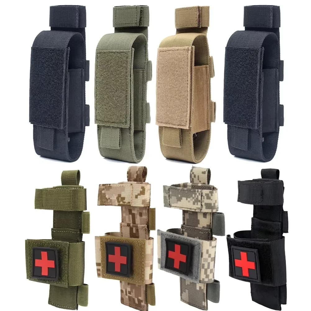 Borsa tattica Kit di pronto soccorso Cintura per laccio emostatico rapido Cesoia Accessori per attrezzatura tattica per gatti medici