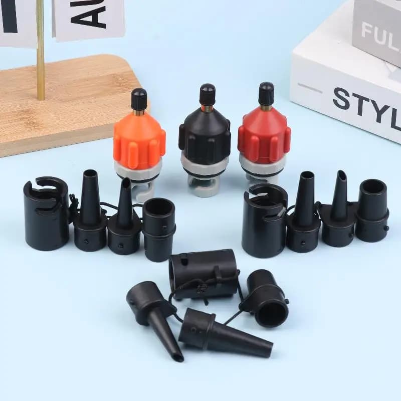 Kit Adattatore per Pompa Gonfiabile SUP e Valvola dell'Aria con Connettore per Paddle Board, Kayak e Pneumatici
