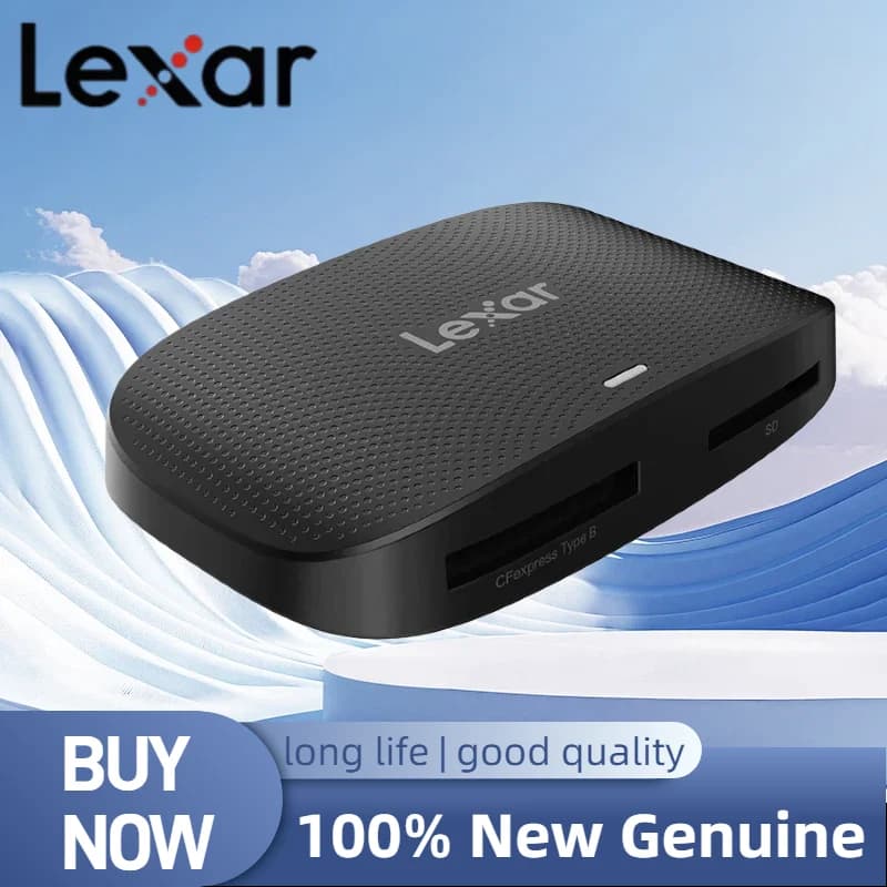 Lexar Professional CFexpress Type B / SD Card Reader RW520 100% Original USB 3.2 Gen 2 High Speed Memory Card