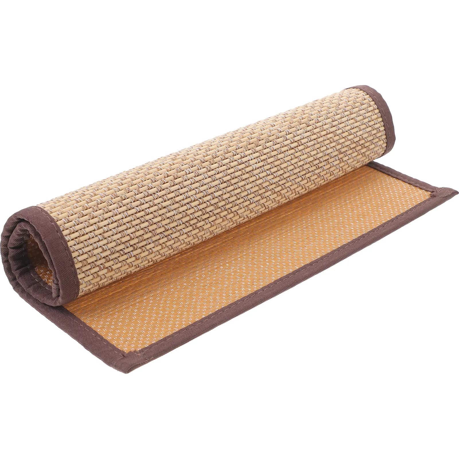 Woven Bamboo Cushion Meditation Floor Mat Premium Material Comfortable Touch Home Decor Gift Floor Cushions for Sitting