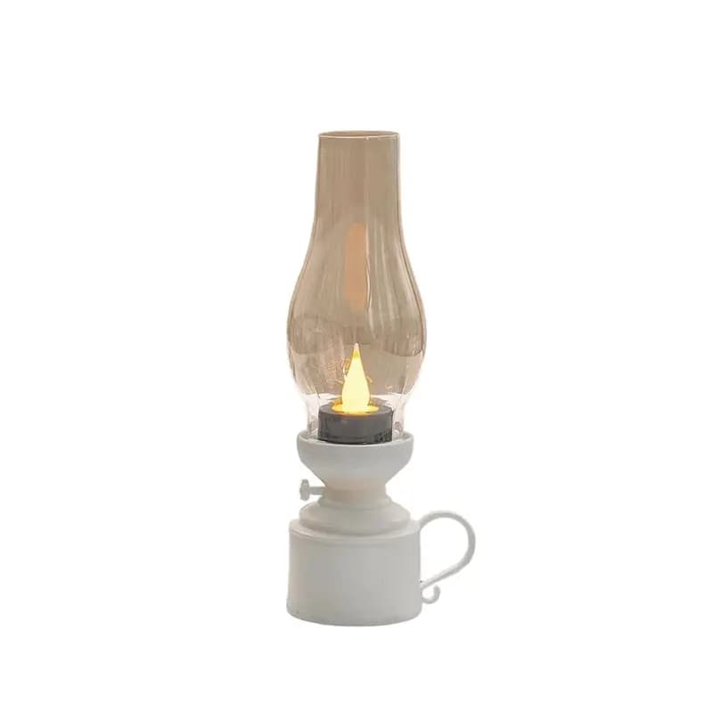 Hot Sale-Electronic Candles LED Lamp Lantern Battery Operated Decorative Light For Home Bedroom Living Room Holiday Christmas B