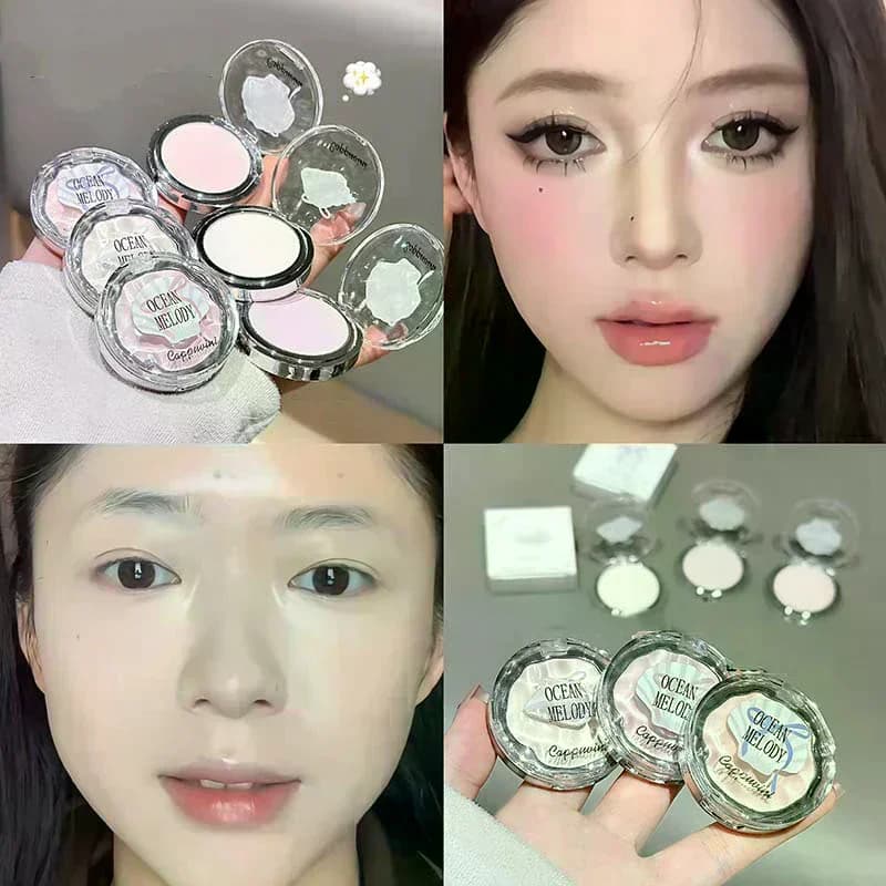 Palette Illuminante Cappuvini: Trucco Viso Opaco, Ombretto a Lunga Durata, Pigmento Illuminante, Contorno Occhi e Correttore Cosmetico