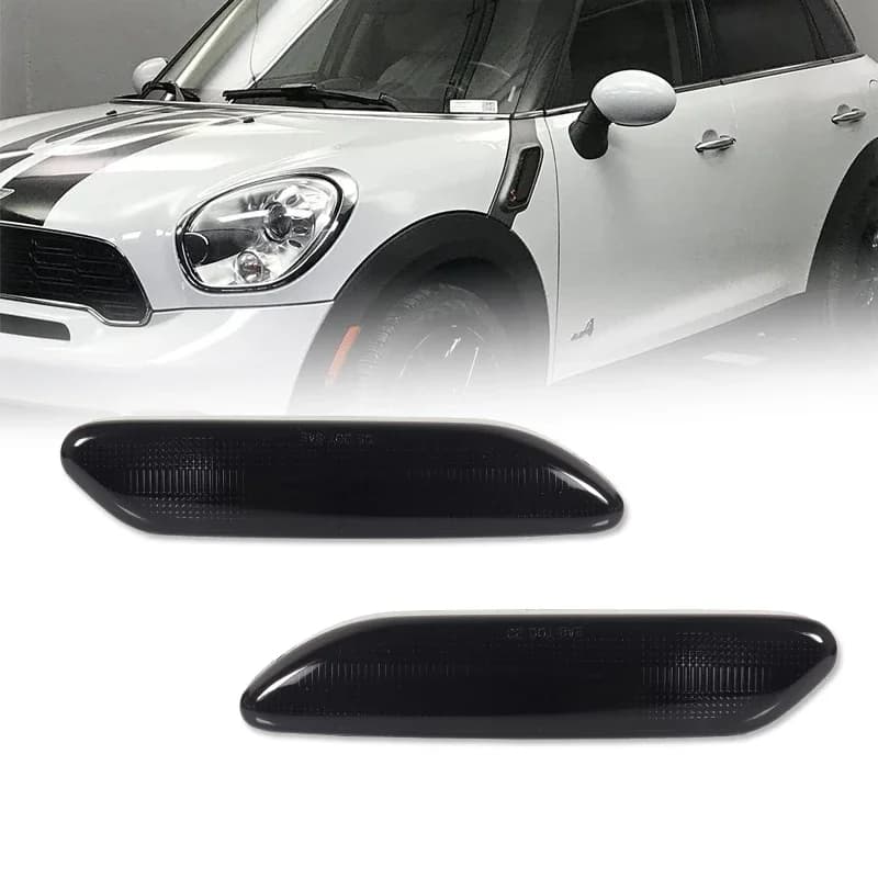 Per BMW MINI COOPER R60 R61 COUNTRYMAN PACEMAN indicatore laterale indicatore luminoso alloggiamento indicatori di direzione luci parafango, nessuna lampadina/presa
