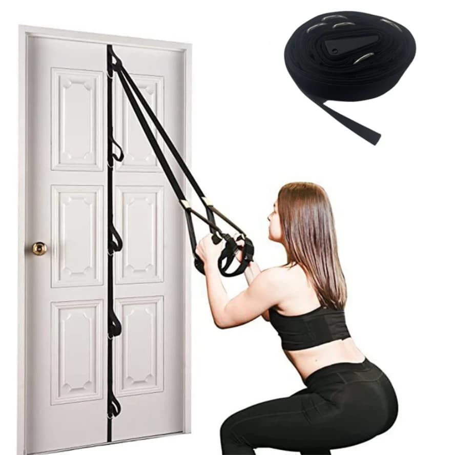Update anchor belt for door for resistance bands Exercises Anchorage for gymnasium for resistance to portable door for home fitness